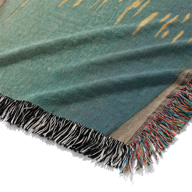 Taj Mahal Twilight by Charles Bartlett Mockup Woven Detail