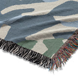 Leonardo Blue Green Mockup Woven Detail