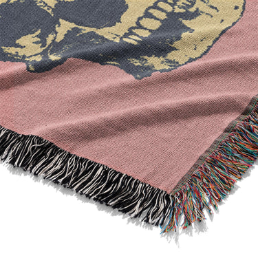 Pop Art Skulls Mockup Woven Detail