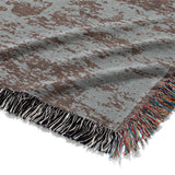 Bennett Brown & Grey Mockup Woven Detail