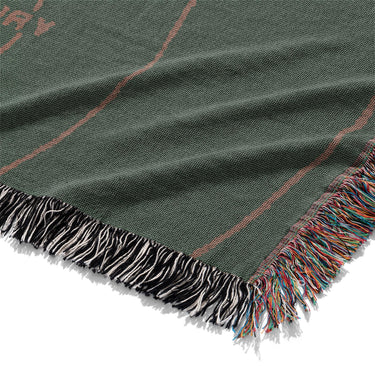 Solar System Forest & Rust Mockup Woven Detail
