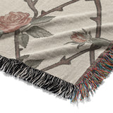 Rose Lattice Mockup Woven Detail