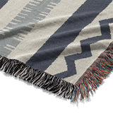 Osage Blue & Orange Mockup Woven Detail