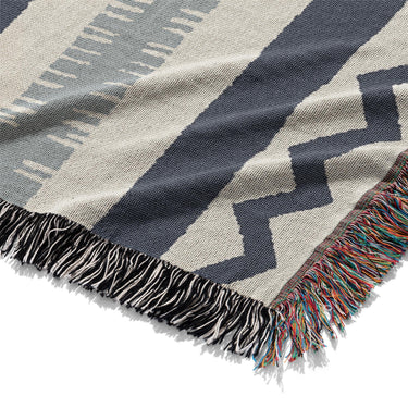 Osage Blue & Orange Mockup Woven Detail