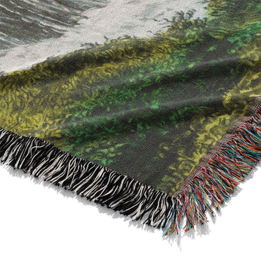 Trenton Falls New York Mockup Woven Detail