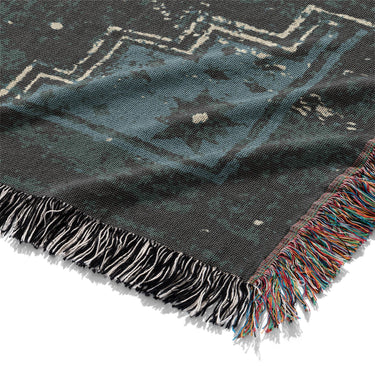 Montezuma Teal Mockup Woven Detail