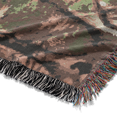 Yosemite Valley by Thomas Hill Mockup Woven Detail