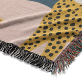 Tropical Cheetahs Mockup Woven Detail