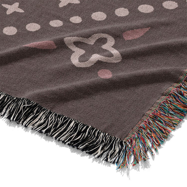 Durand Burgandy Mockup Woven Detail