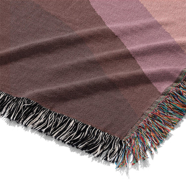 Sinuous Maroon Monochrome Mockup Woven Detail