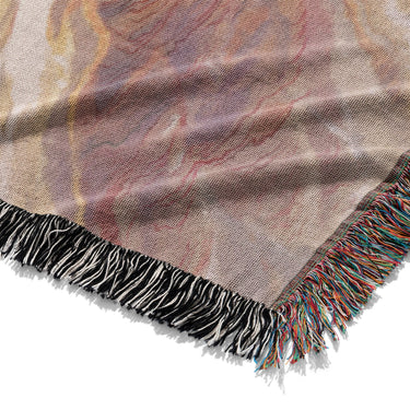 Yellowstone Great Blue Spring Mockup Woven Detail