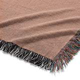 Jacinda Watercolor Fire Orange Ombre Mockup Woven Detail