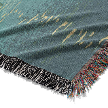 Taj Mahal Twilight by Charles Bartlett Mockup Woven Detail