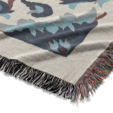Wilhemina Navy & Red Mockup Woven Detail
