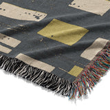 Milo Navy, Lime, & Terracotta Mockup Woven Detail