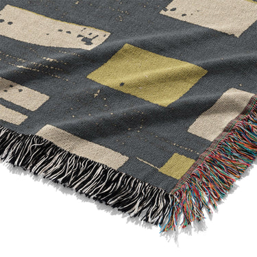 Milo Navy, Lime, & Terracotta Mockup Woven Detail