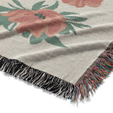 Meave Sage Green & Rose Mockup Woven Detail