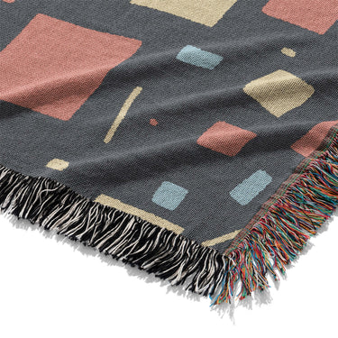 Geometric Confetti Twilight Mockup Woven Detail