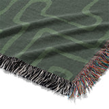 Terra Olive Green Mockup Woven Detail