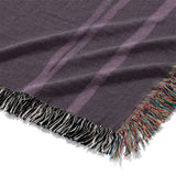 Felix Bleach Dye Deep Purple Mockup Woven Detail