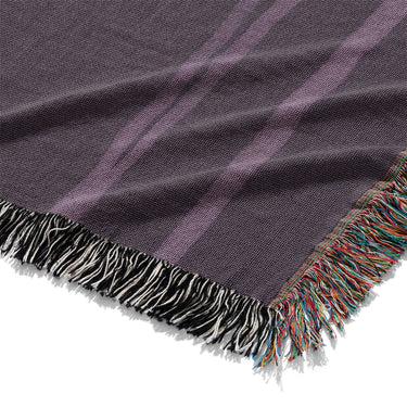 Felix Bleach Dye Deep Purple Mockup Woven Detail