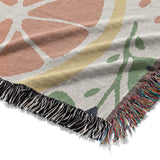 Pamplemousse and Bay Leaf Mockup Woven Detail