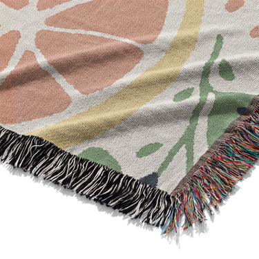 Pamplemousse and Bay Leaf Mockup Woven Detail