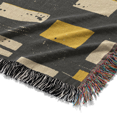 Milo Black, Red, & Yellow Mockup Woven Detail