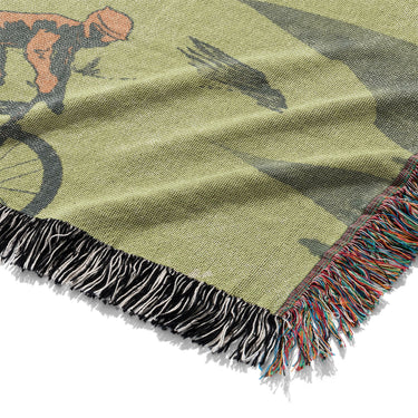 Mountain Bike Park Mockup Woven Detail