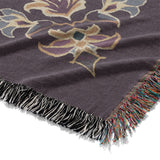 Miriam Navy & Purple Mockup Woven Detail