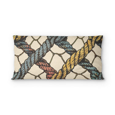Naval Rope Multicolor psking - cotton - White Backing