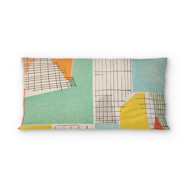 Djuna Ivory Multicolor psking - cotton - White Backing