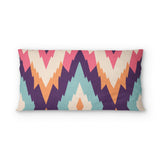 Dyani Magenta & Cyan psking - cotton - White Backing