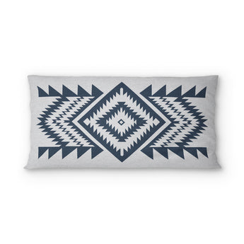 Reyno Navy & Stone psking - cotton - White Backing