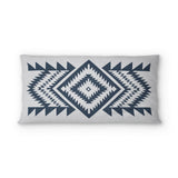 Reyno Navy & Stone psking - cotton - White Backing