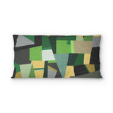 Baxter Green & Yellow psking - cotton - White Backing