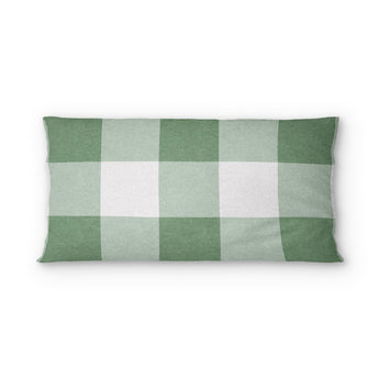 Buffalo Plaid Kelly Green psking - cotton - White Backing