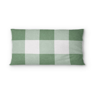 Buffalo Plaid Kelly Green psking - cotton - White Backing