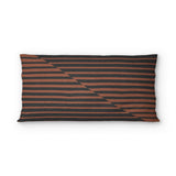 Euclid Black & Rust psking - cotton - White Backing