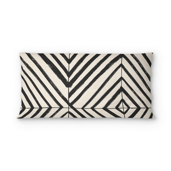 Ludwig Black & Ivory psking - cotton - White Backing