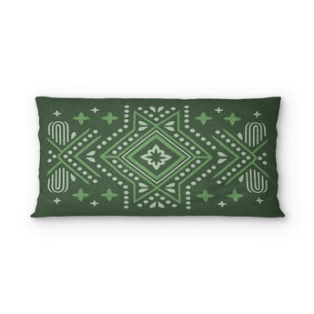 Durand Forest Green psking - cotton - White Backing