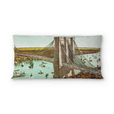 Brooklyn Bridge psking - cotton - White Backing