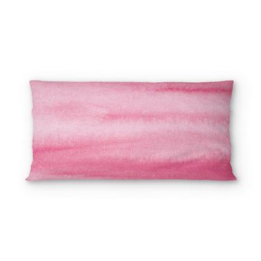Ophelia Watercolor Pink Balayage psking - cotton - White Backing