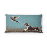 That Dog'll Hunt Blue psking - cotton - White Backing