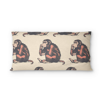 Thinking Chimps psking - cotton - White Backing
