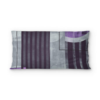 Gordian Dark Purple psking - cotton - White Backing