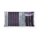 Gordian Dark Purple psking - cotton - White Backing