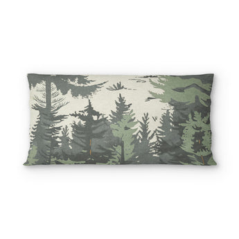 Campsite psking - cotton - White Backing