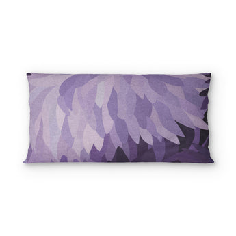 Dianthus Purple psking - cotton - White Backing