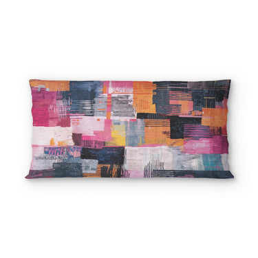 Heidi Blue & Purple psking - cotton - White Backing